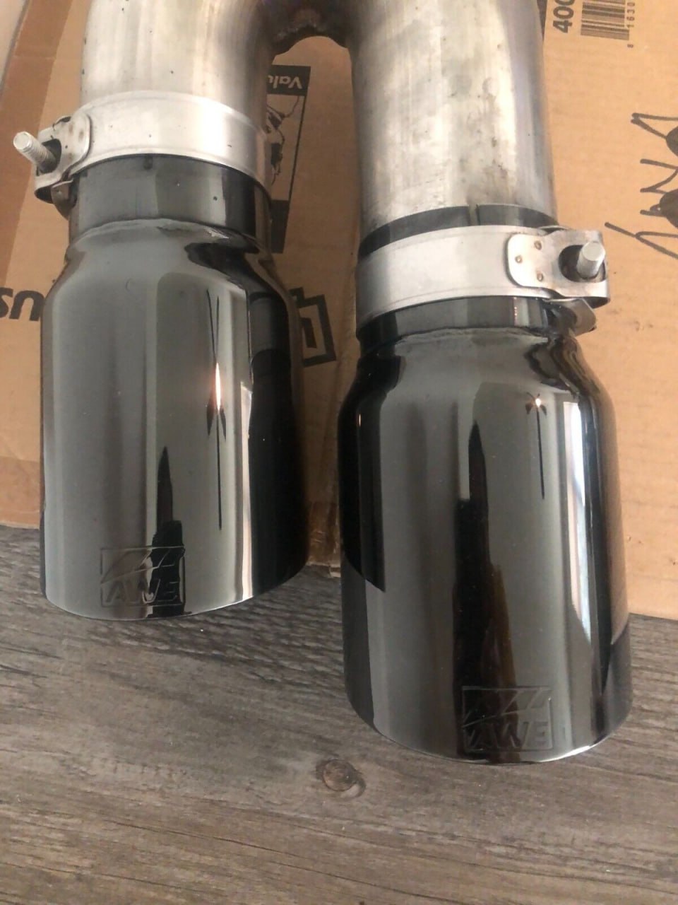 AWE Cat-Back Exhaust Touring Edition Without Active 4" Tips Black 2018-2023 Ford Mustang Gt