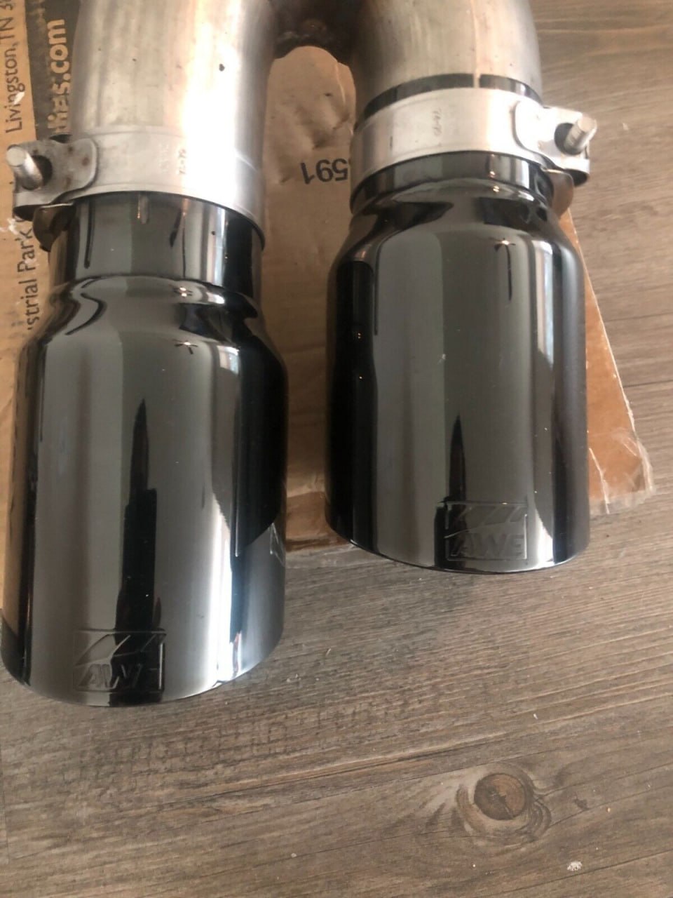 AWE Cat-Back Exhaust Touring Edition Without Active 4" Tips Black 2018-2023 Ford Mustang Gt