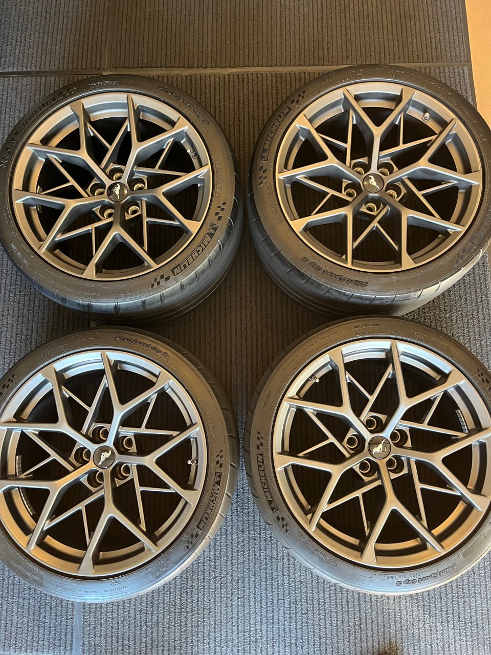 OEM Mach 1 Handling Package Wheels with Michelin Sport Cup 2 Tires