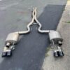 Corsa Xtreme Cat-Back Exhaust w/ Quad Black Tips for 2015-2017 Mustang GT 5.0L Coupe