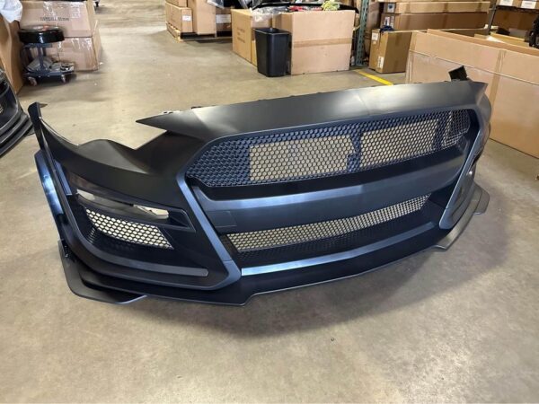 15-17 Ford Mustang GT500 Style Front Bumper Cover Replacement - PP