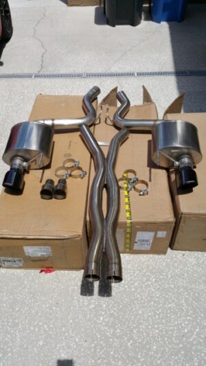 Corsa Xtreme Cat-Back Exhaust with Black Tips