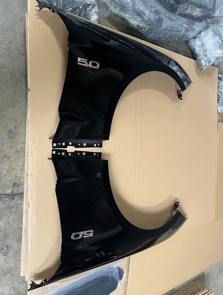 s-l1600 (2) 2018-2023 Ford Mustang Factory OEM Fenders Shadow Black.