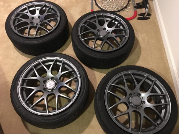 Verde V44 Empire Gunmetal Wheels 19X8.5 ET38 w/ 245/40/ZR19 General GMAX Tires